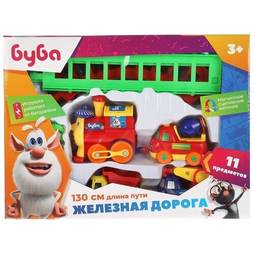 Играем вместе Железная дорога Буба, B199134-R5, разноцветный от компании М.Видео - фото 1