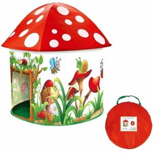 Игровая детская палатка-домик Веселый мухомор HF016