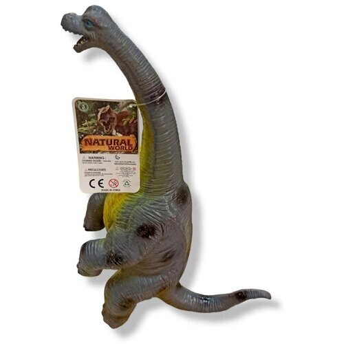 Игровая фигурка динозавр Брахиозавр серый 36 см от компании М.Видео - фото 1
