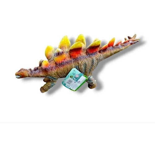 Игровая фигурка динозавр Стегозавр 30 см со звуком разноцветный от компании М.Видео - фото 1