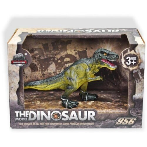 Игровая фигурка динозавр Тираннозавр 18 см от компании М.Видео - фото 1