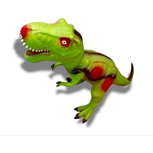 Игровая фигурка Динозавр тираннозавр светло-зеленый со звуком 50 см от компании М.Видео - фото 1