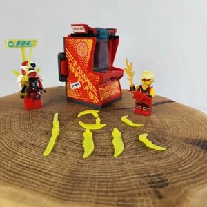 Игровой автомат "Ниндзя" красный Аватар / конструктор минифигурки совместимый с лего