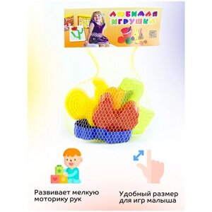 Игровой детский набор верес-про для песочницы Птички / детские игрушки развивающие / формочки для песка / подарок ребенку / для детей