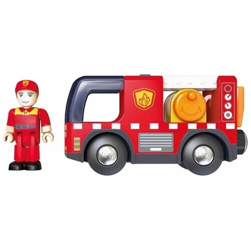 Игровой набор Hape Пожарная машина с сиреной E3737