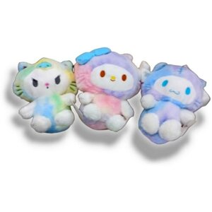 Игровой набор игрушек Hello Kitty из 3 шт по 25 см разноцветные