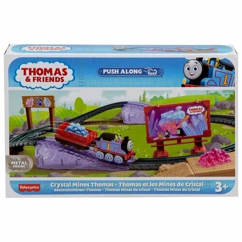 Игровой набор Mattel Thomas &amp Friends Веселые приключения паровозика Томаса HGY82 от компании М.Видео - фото 1