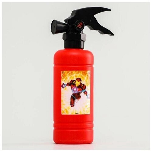 Игровой набор пожарного MARVEL  Мстители "Огнетушитель героя", водная пушка, объем 1,43 л от компании М.Видео - фото 1