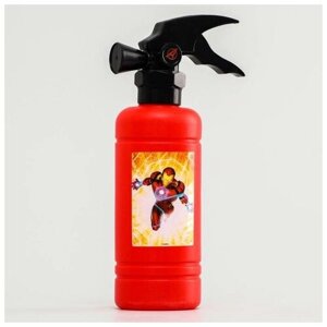 Игровой набор пожарного MARVEL Мстители "Огнетушитель героя", водная пушка, объем 1,43 л