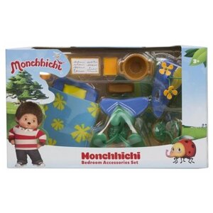 Игровой набор Silverlit Monchhichi Спальная комната с зеленым ковром 81528