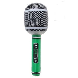 Игрушечный микрофон надувной 50 см арт 1