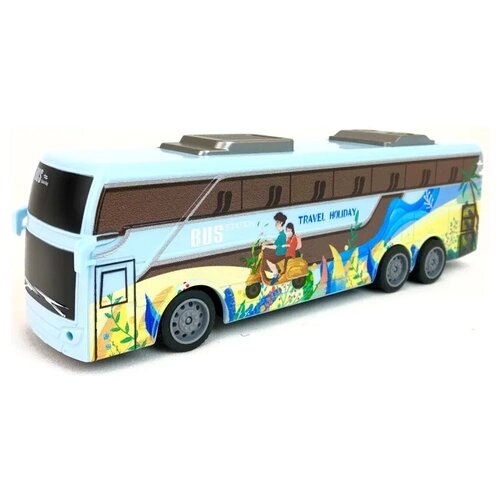 Игрушечный туристический автобус "SIMULATION" на радиоуправлении от компании М.Видео - фото 1
