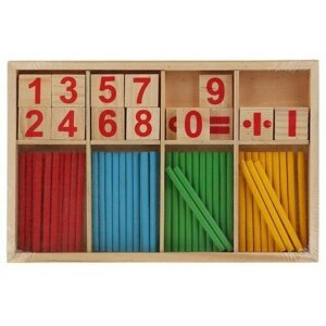 Игрушка деревянна «Счетный набор»Скоро в школу»Три Кота»