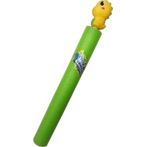 Игрушка детская Пушка помповая - брызгалка 35 см cалатовая
