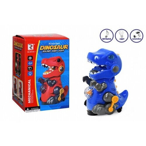 Игрушка "Динозавр", на батарейках, свет/звук, в коробке от компании М.Видео - фото 1