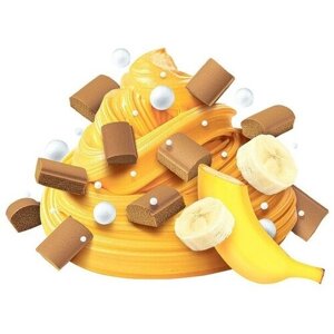 Игрушка для детей старше 3-х лет модели Slime dessert DUET банановый бум