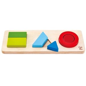 Игрушка для малышей сортер деревянный "Цвета и формы", 7 предметов