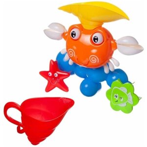 Игрушка для ванной Abtoys Веселое купание. Краб-мельница для ванны