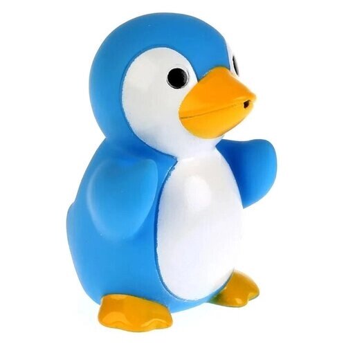 Игрушка для ванной Играем вместе Пингвин (LXB495B), голубой/белый от компании М.Видео - фото 1