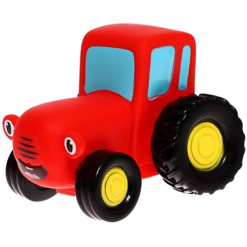 Игрушка для ванны «Синий трактор», цвет красный, 10 см от компании М.Видео - фото 1