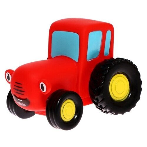 Игрушка для ванны «Синий трактор», цвет красный, 10 см от компании М.Видео - фото 1
