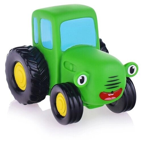 Игрушка для ванны «Синий трактор», цвет зелёный, 10 см от компании М.Видео - фото 1