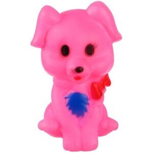 Игрушка для ванны «Собачка», с пищалкой, цвет микс