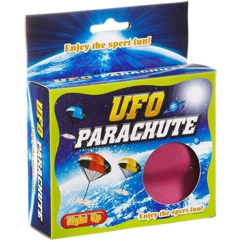 Игрушка фрисби UFO Parachute, BOX 14412 см, 2 вида, арт. 1258-10 от компании М.Видео - фото 1