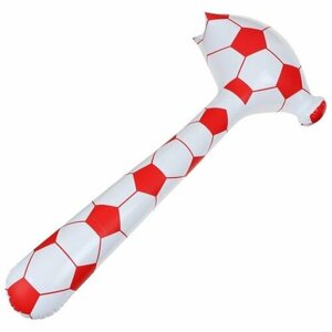 Игрушка надувная «Футбольный молот», 80 см, цвет микс (комплект из 5 шт)