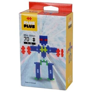 Игрушка Plus Plus Разноцветный конструктор для создания 3D моделей, робот кор.