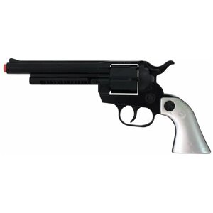 Игрушка Револьвер Gonher Cowboy (121/6), черный/серый