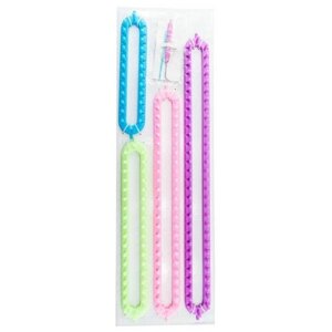 Инструмент для рукоделия - устройство для вязания, 4 размера, пластиковое, 1 упаковка