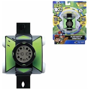 Интерактивная игрушка Бен 10 Часы Омнитрикс электронные Ben 10 Alien Watch Omnitrix 76955