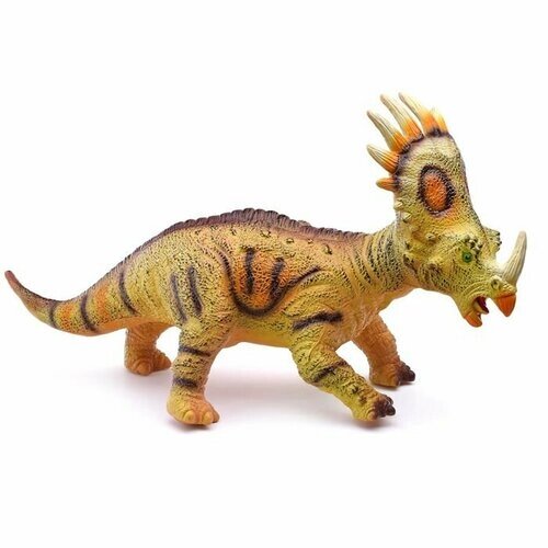 Интерактивная игрушка Oubaoloon "Динозавр Риноцератопс", на батарейках, в коробке (999-37) от компании М.Видео - фото 1