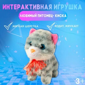 Интерактивная игрушка, ZABIAKA, "Любимый питомец", котёнок, звуковые эффекты