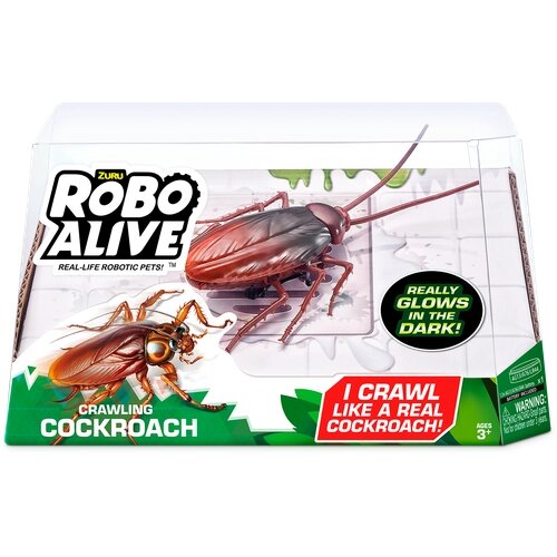 Интерактивная игрушка ZURU Robo Alive Таракан 7152