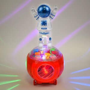 Интерактивная музыкальная игрушка шестеренки/ космонавт на шаре/
