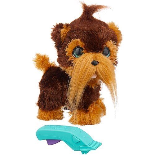 Интерактивная мягкая игрушка FurReal Friends Щенок Шон, коричневый от компании М.Видео - фото 1