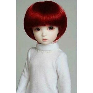 Iplehouse Wig IHW_SS028 (Парик-каре красно-рыжий размер 15-18 см для кукол Иплхаус)