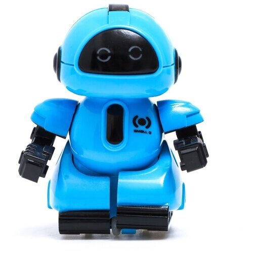 IQ BOT Робот радиоуправляемый «Минибот», световые эффекты, цвет синий от компании М.Видео - фото 1