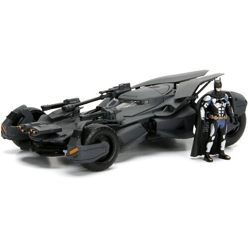 Jada Toys Набор Justice League Машинка с Фигуркой 2.75" 1:24 99229-Justice League Batmobile 99231-Batman Figure 99232 от компании М.Видео - фото 1