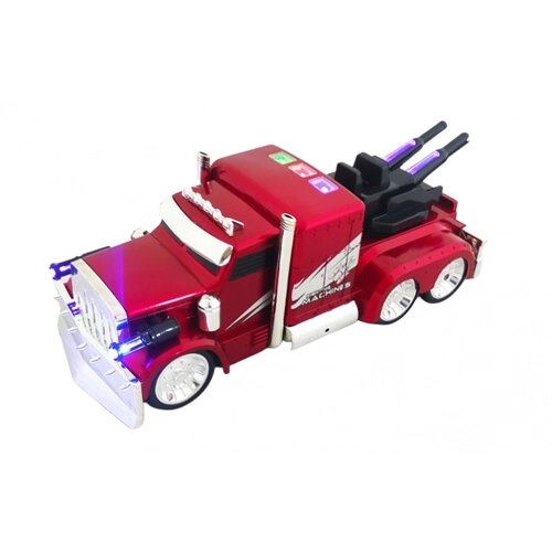 Jin Xiang Toys Радиоуправляемая боевая машинка-грузовик Jin Xiang Toys 76599-RED () от компании М.Видео - фото 1