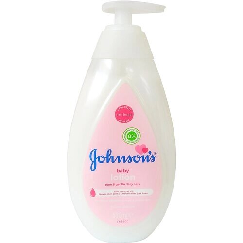 Johnson's Baby Молочко детское для тела, 500 мл в уп, 1 уп, лосьон, baby lotion от компании М.Видео - фото 1