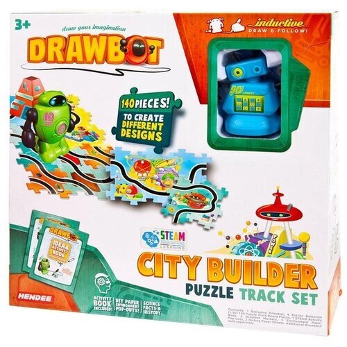 Junfa Toys Робот индуктивный "Drawbot" (движение по линии) DB1-2 от компании М.Видео - фото 1