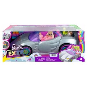 Кабриолет Mattel для Barbie Экстра с аксессуарами HDJ47