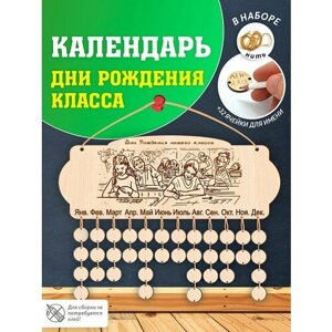 Календарь дней рождения класса