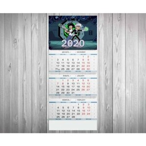 Календарь квартальный на 2020 год Дэнни-призрак, Danny Phantom №30