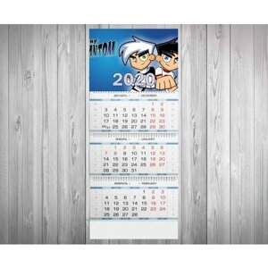 Календарь квартальный на 2020 год Дэнни-призрак, Danny Phantom №32