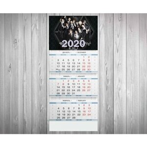 Календарь квартальный на 2020 год EXO №134, А3