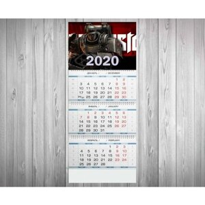 Календарь квартальный на 2020 год Wolfenstein, Вольфенштайн №9
